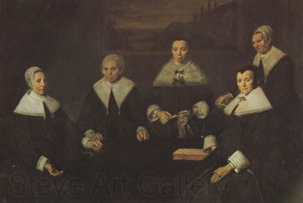 Frans Hals The Lady-Governors of the Old Men's Almshouse at Haarlem (mk45) Norge oil painting art